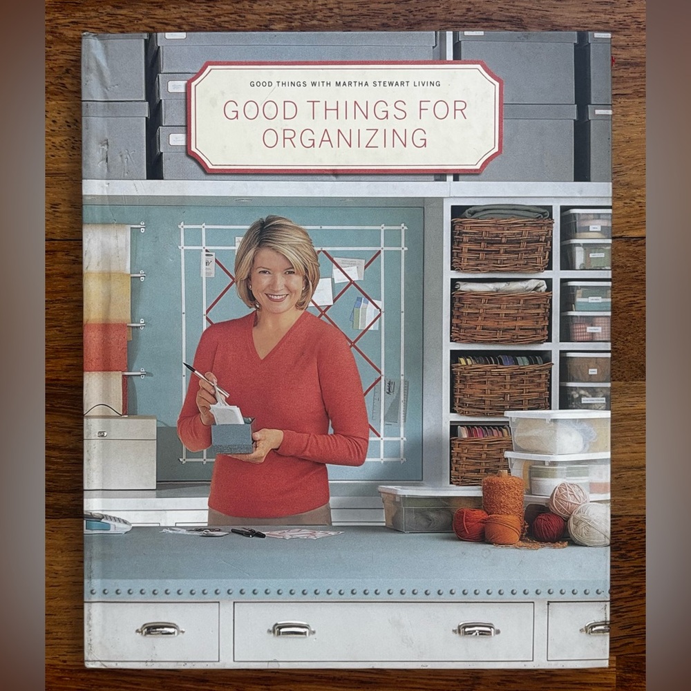 Book - Good Things for Organizing by Martha Stewart
